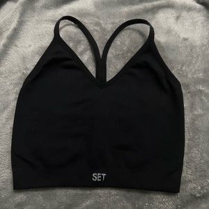 Set active bra top